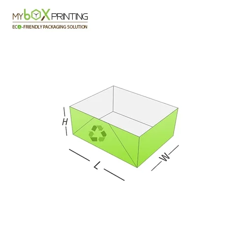 four corner tray box front